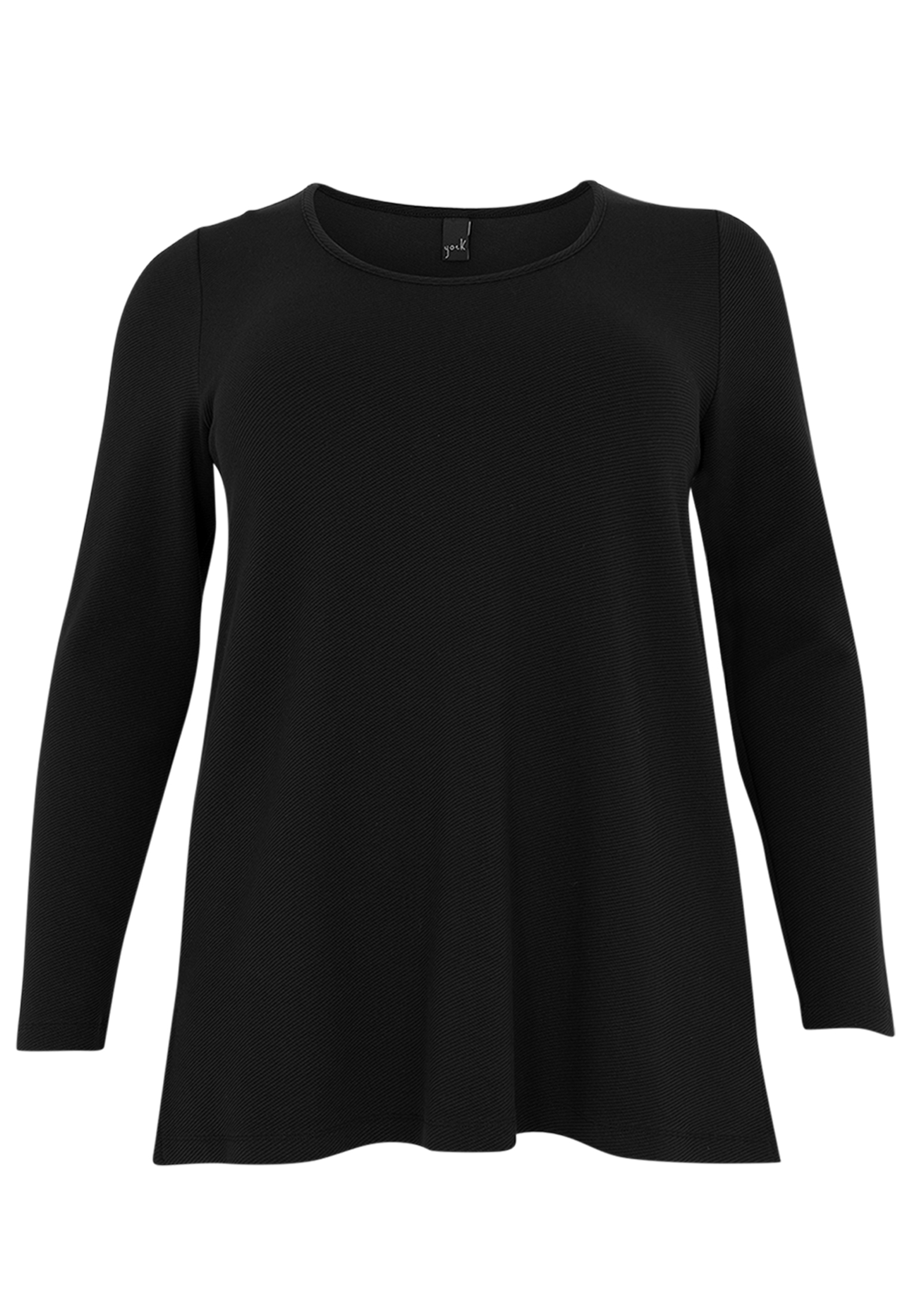 Shirt A-lijn DIAGONAL 38/40 black