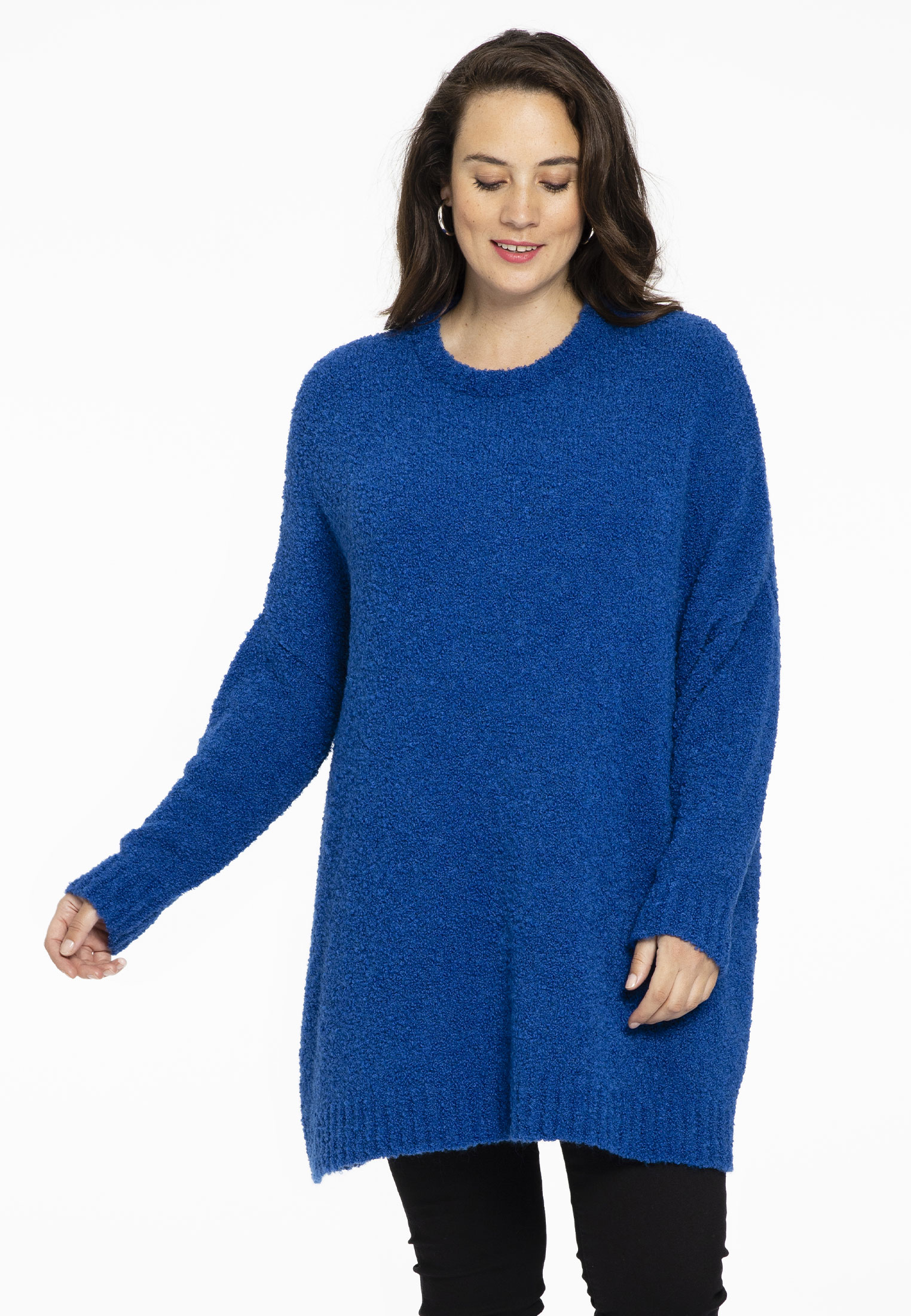 Pullover wijd TEDDY 38/40 blue