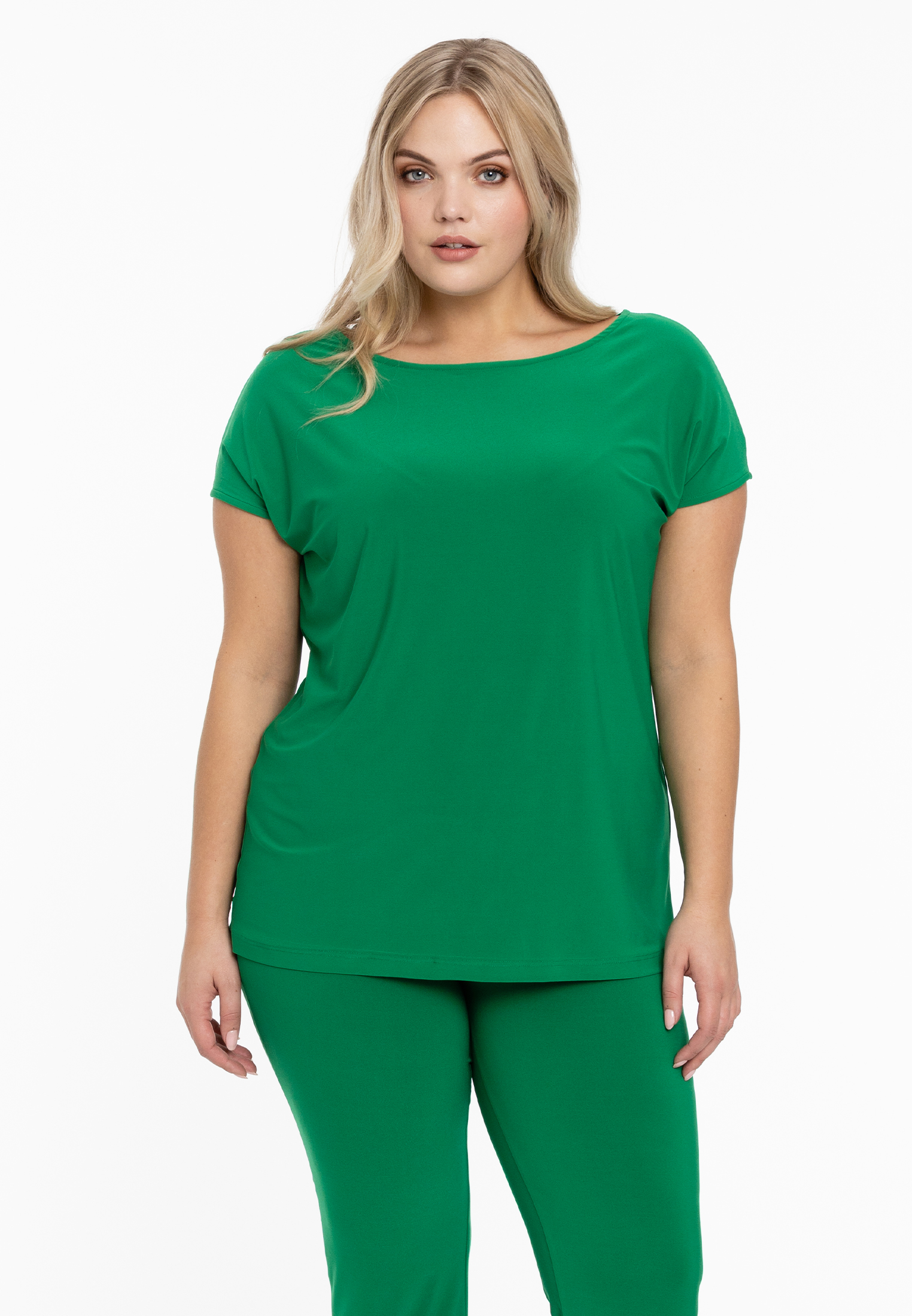 T-shirt kapmouwen DOLCE 42/44 green