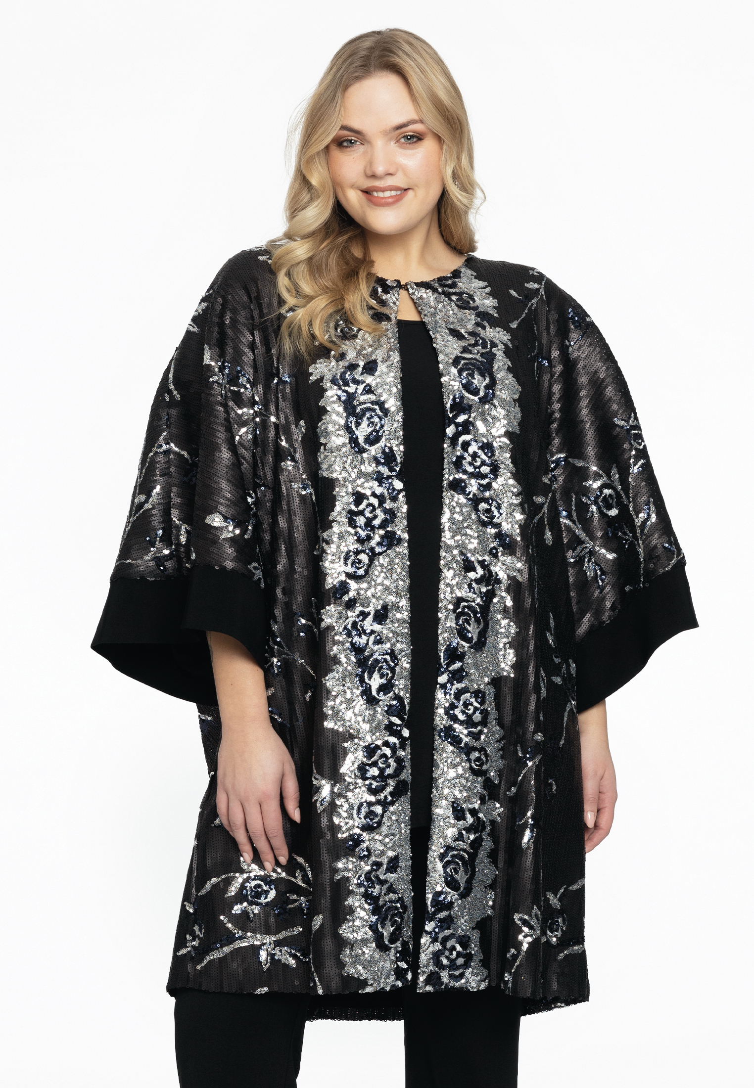 Kimono SEQUINS 42/44 black