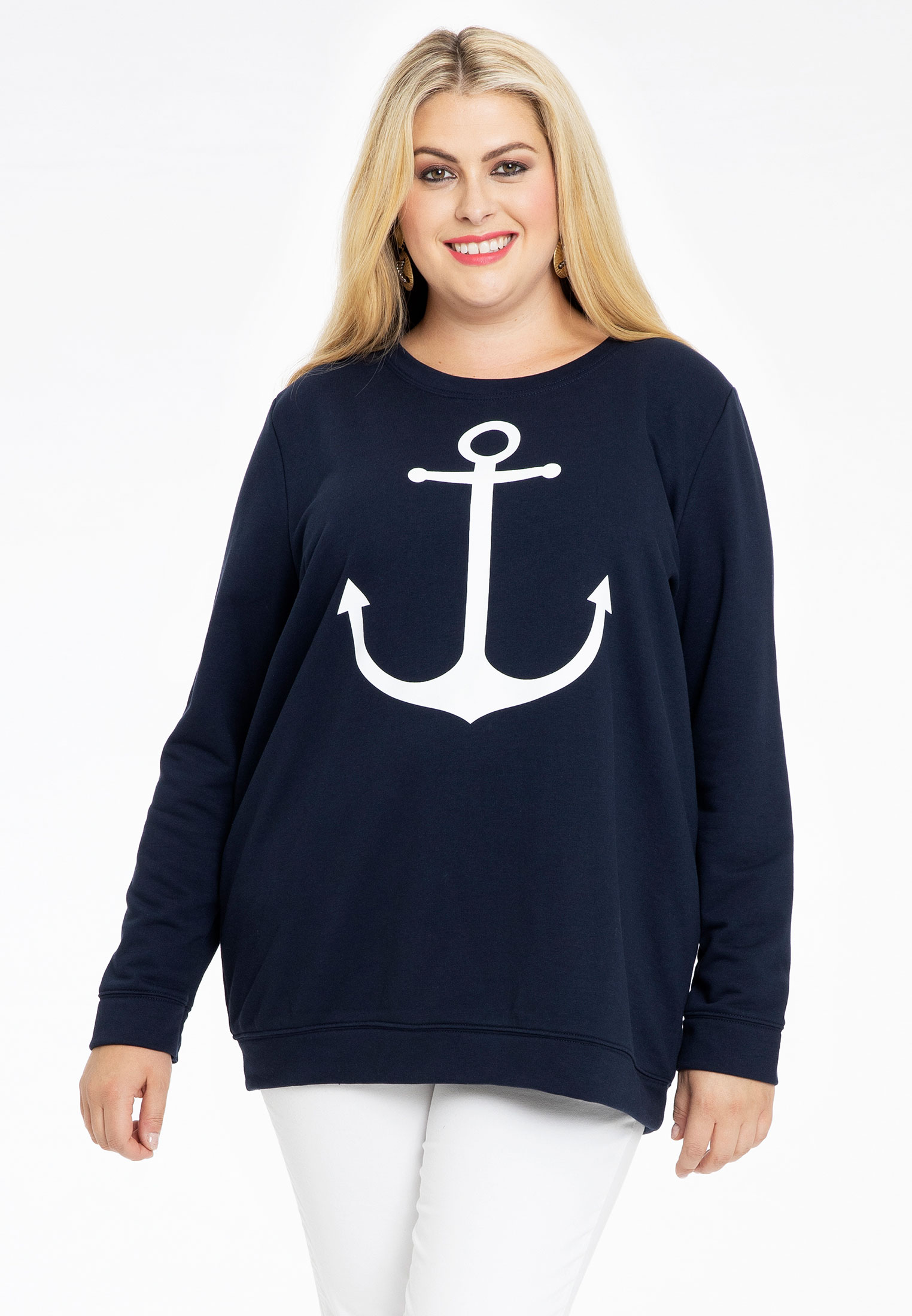 Sweater anchor 38/40 blue