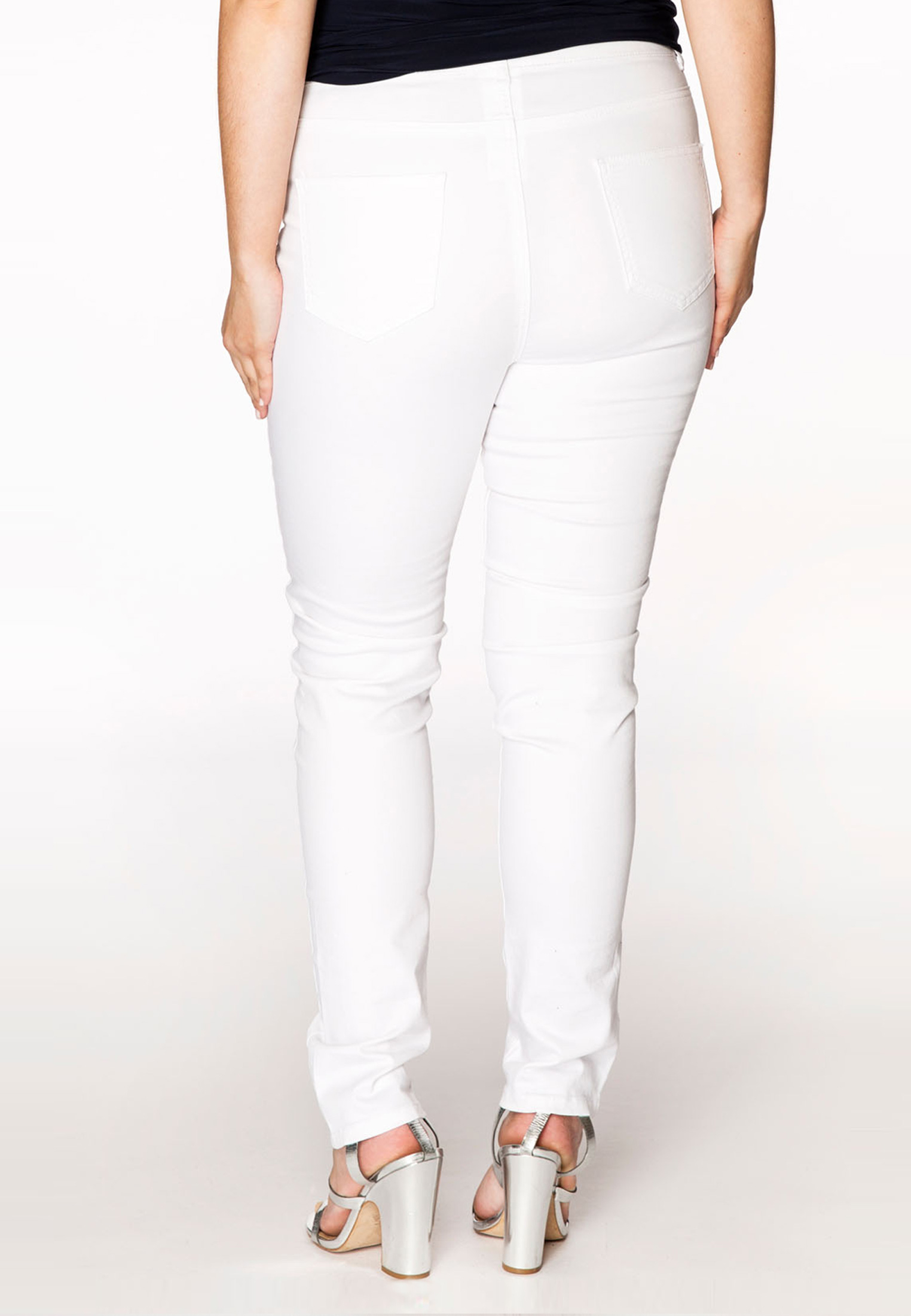 Jeans 5p skinny - white 