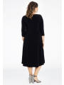 Dress double layer DOLCE - black 