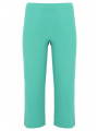 Cropped trousers splits DOLCE - black blue turquoise