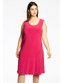 Dress sleeveless wide DOLCE - pink