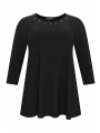 Tunic flare strass DOLCE - black 