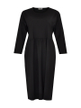 Dress pleated - black 