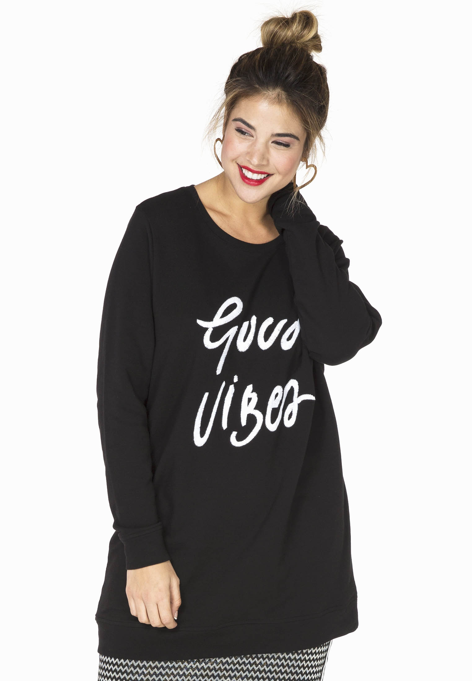 Sweater Good Vibes 38 black
